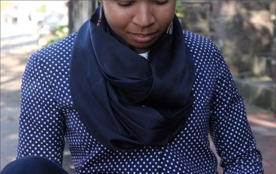 Satin Infinity Scarf