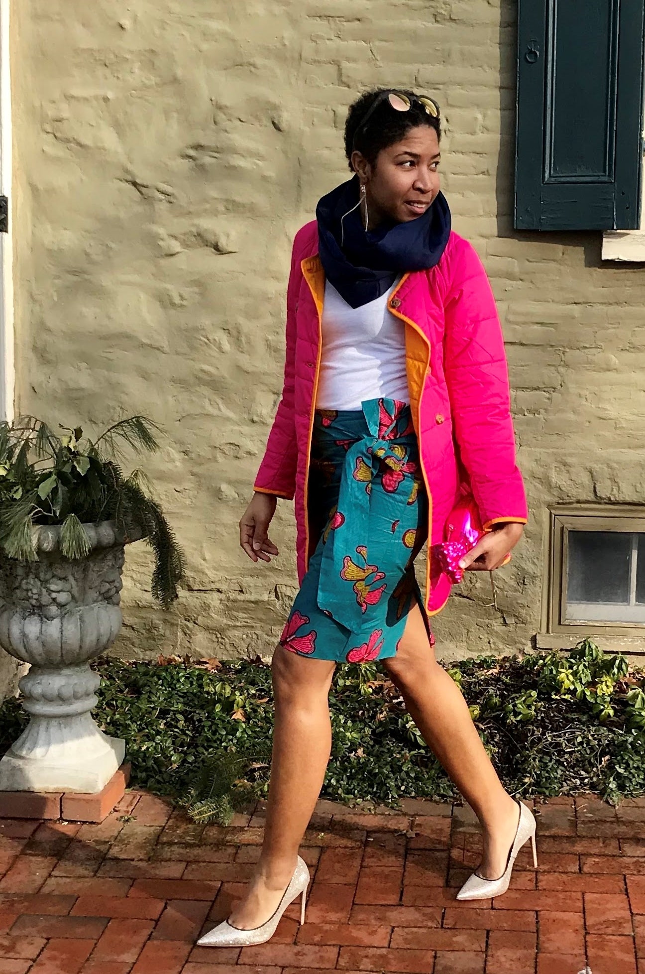 Satin Infinity Scarf