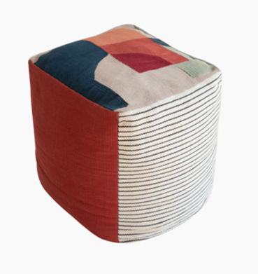 Temple Kilim Pouf Cover