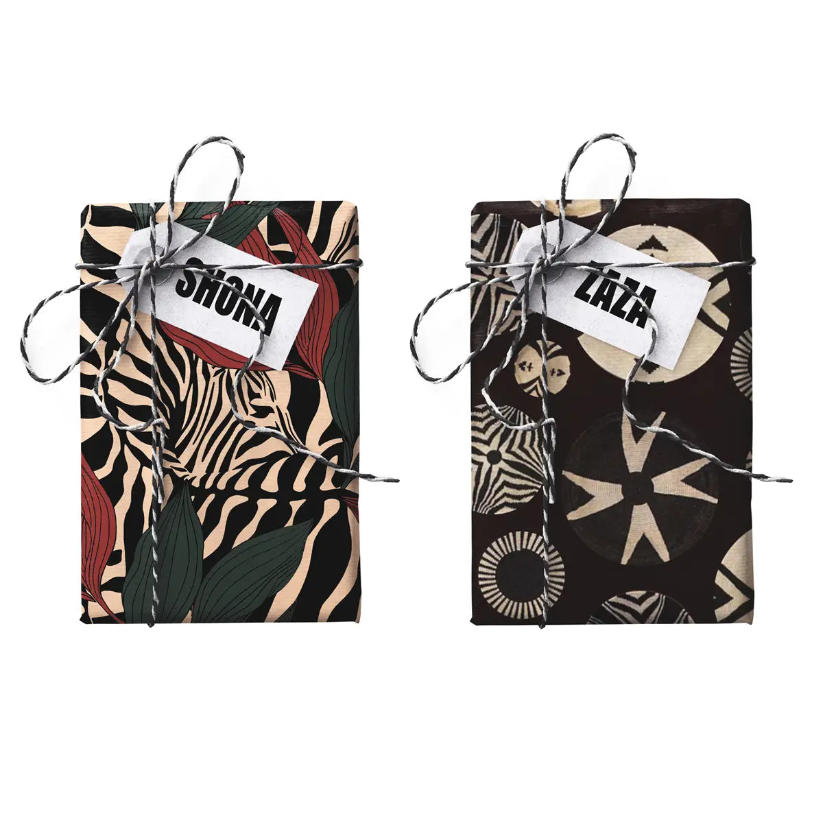 Shona-Zaza Double-sided Stone Gift Wrapping Paper