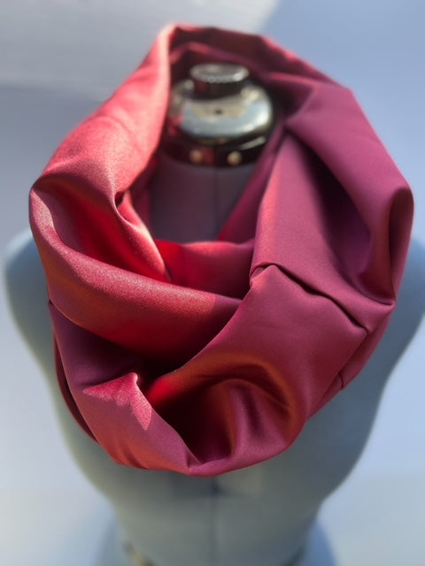Satin Infinity Scarf